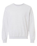 Gildan 18000 Heavy Blend adult crewneck sweatshirt — Ash — official S&S front photograph