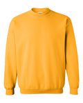Gildan 18000 Heavy Blend adult crewneck sweatshirt — Gold — official S&S front photograph