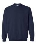 Gildan 18000 Heavy Blend adult crewneck sweatshirt — Navy — official S&S front photograph