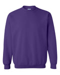 Gildan 18000 Heavy Blend adult crewneck sweatshirt — Purple — official S&S front photograph