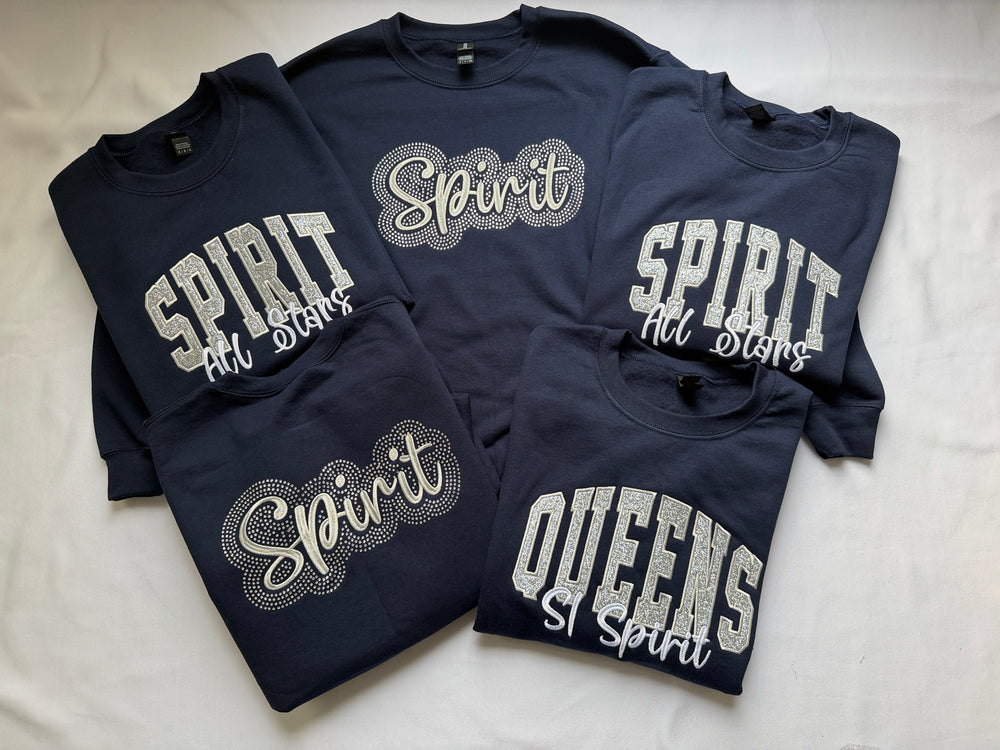 Original coordinated Spirit sweatshirts