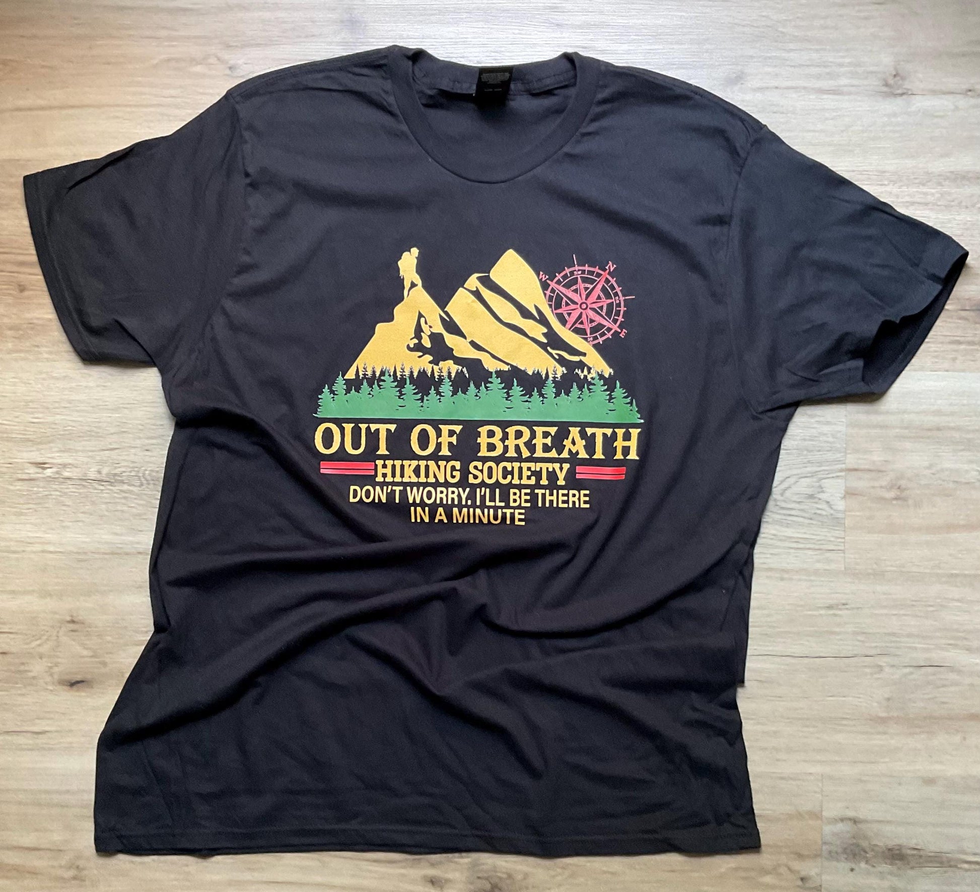 “Out of Breath” Vinyl T-Shirt