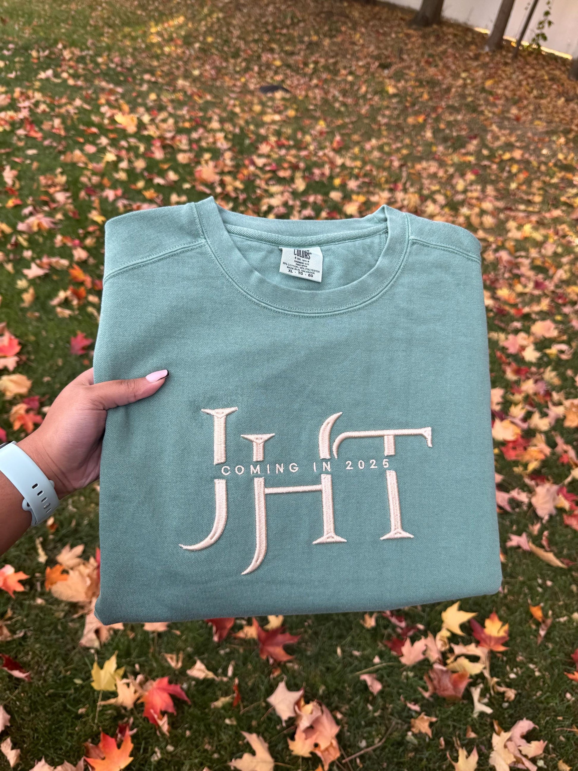 Personalized shirt, custom embroidered shirt, engagement gift, fiancée gift, bridal gift, wedding gift, embroidered sweatshirt bridal shower