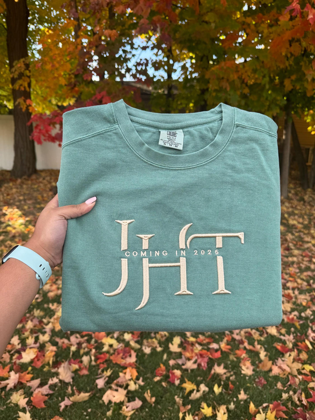 Personalized shirt, custom embroidered shirt, engagement gift, fiancée gift, bridal gift, wedding gift, embroidered sweatshirt bridal shower