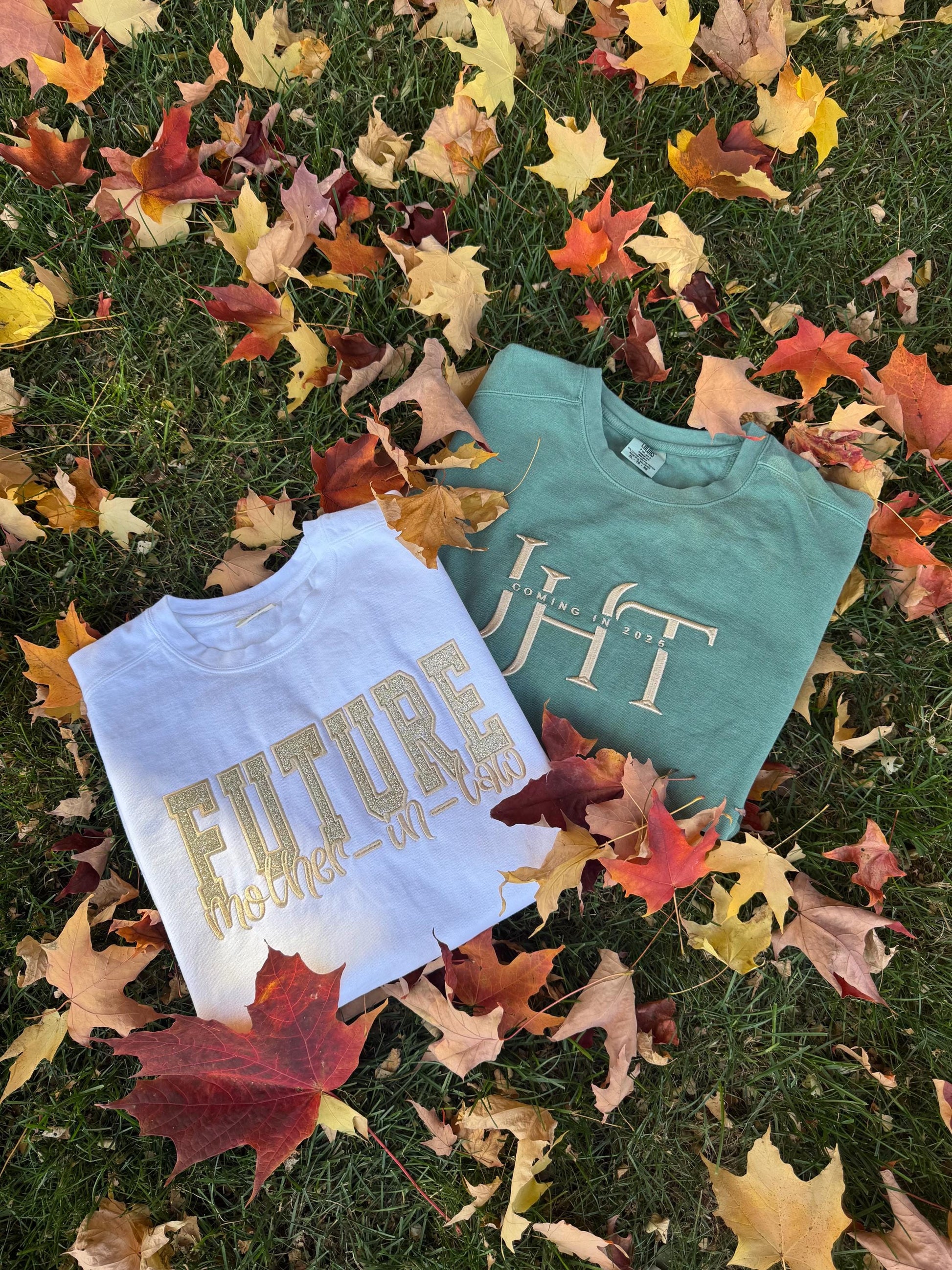 Personalized shirt, custom embroidered shirt, engagement gift, fiancée gift, bridal gift, wedding gift, embroidered sweatshirt bridal shower