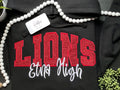 Custom Sports Team Sweaters, NFL, College Football, Sports, Mom Sweater, Glitter Sweatshirt, Sports, sparkly sweatshirt, team shirt