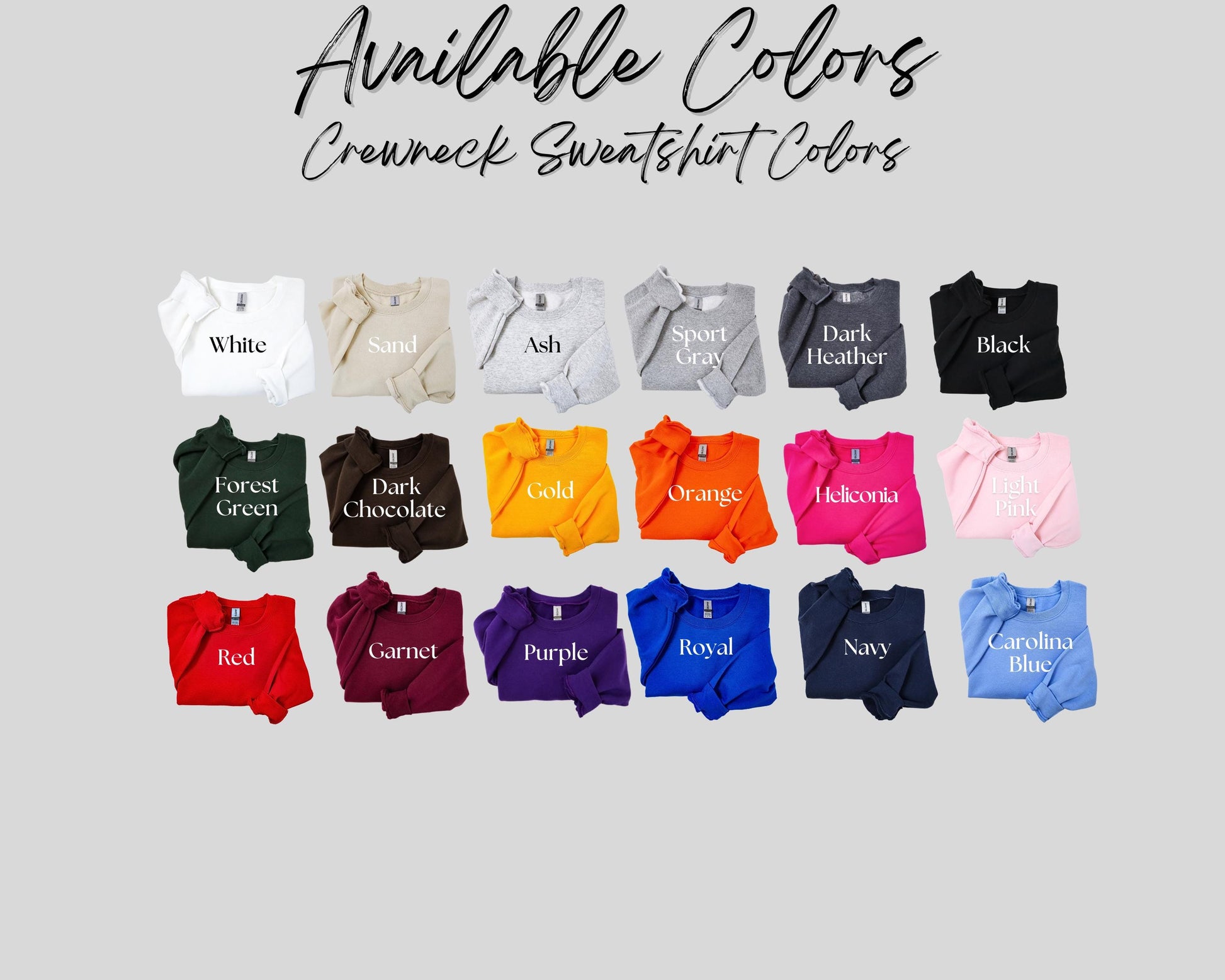 Custom Glitter Embroidered Sweatshirt w/ OPTIONAL Name on Sleeve