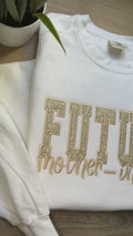 Future Mother-In-Law Sweatshirt, mom gifts, bridal gifts, personalized, sports sweater, team sweatshirt, wedding, bridal shower